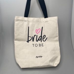 Bride To Be Miss To Mrs Canvas Tote Bag Bridal Shower Bachelorette Party Wedding